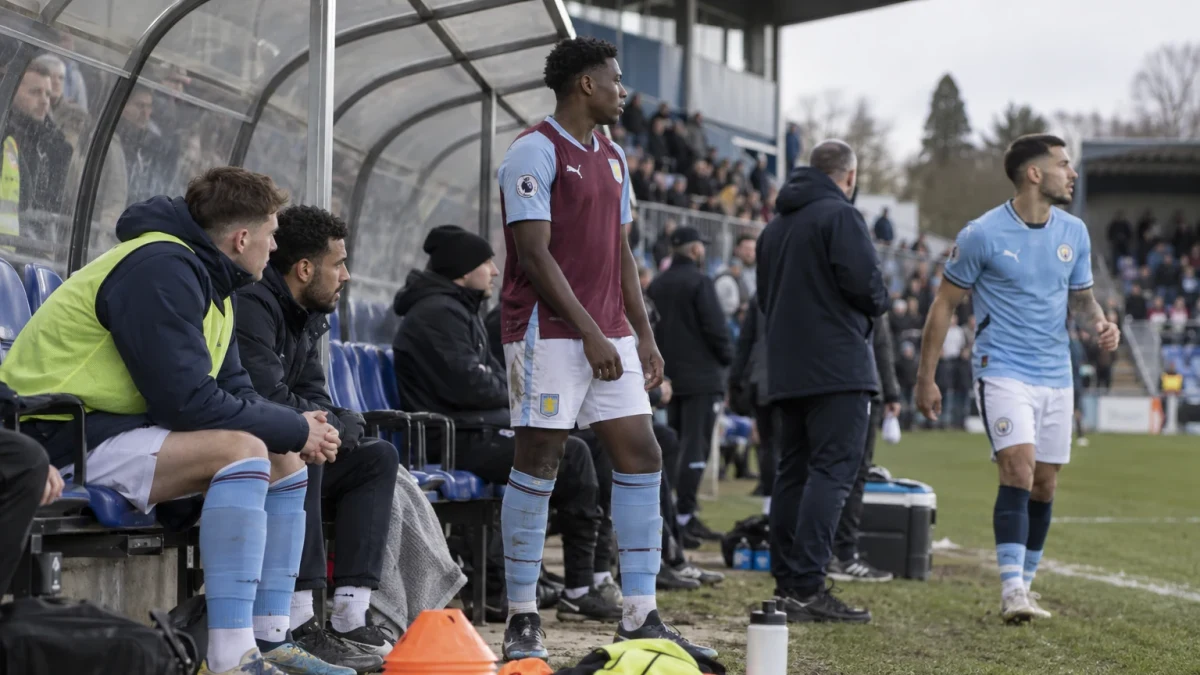 Manchester City behåller serieledningen efter seger mot Aston Villa